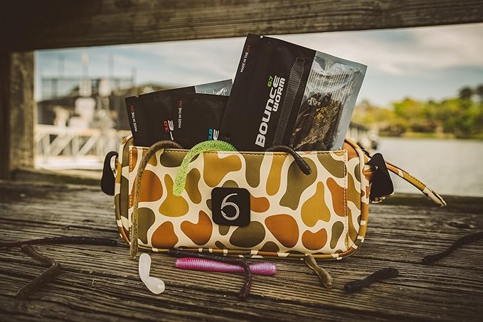 6th Sense – Bounce Worm Bass Fishing Lure Soft Plastic Worm for Wacky Neko Drop Shot Texas Rig