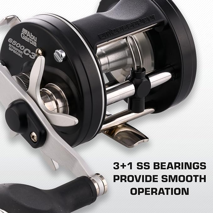 Abu Garcia C3 Species Special Baitcast Round Fishing Reel