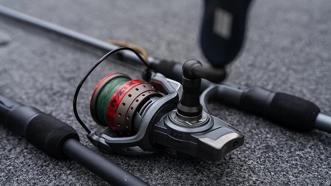 Abu Garcia Elite Max Spinning Reel, Right/Left Handle Position, Hybrid Front Drag for Smooth Operation, Saltwater or Freshwater Fishing Reel