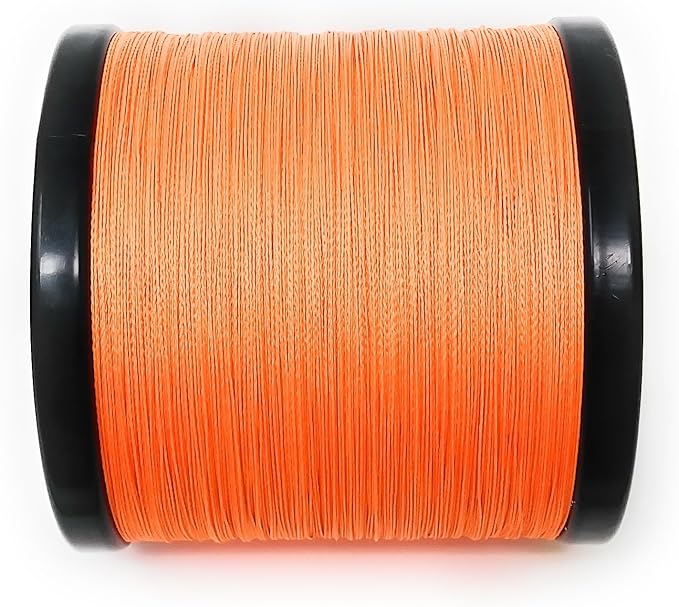 Reaction Tackle Braided Fishing Line - Pro Grade Power Performance for Saltwater or Freshwater Fish - Colored Fishing Line Braid for Extra Visibility