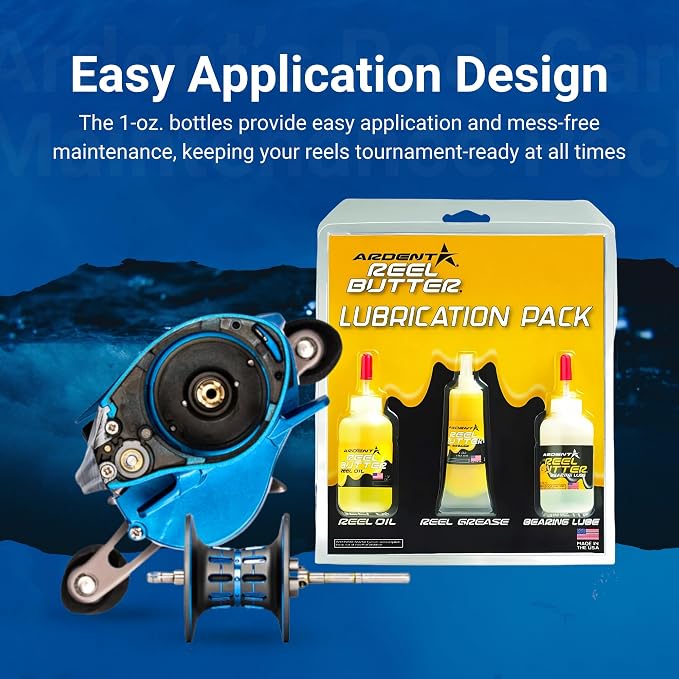 Ardent Freshwater Fishing Reel Care Pack, Long Lasting Protection, Prevent Corrosion, Smooth Casting, Made in The USA