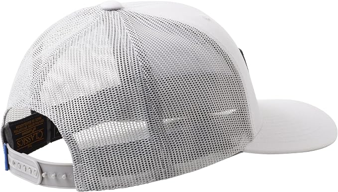 HUK Men's Mesh Trucker Snapback Hat | Anti-Glare Fishing Hat