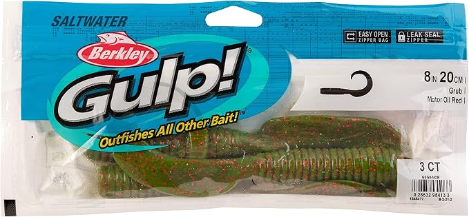 Berkley Gulp! Grub Saltwater Fishing Soft Bait