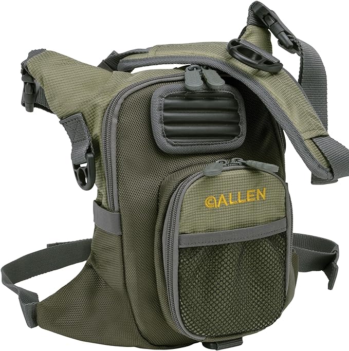 Fall River Fishing Chest Pack, Fits Up to 2 Tackle/Fly Boxes, 152 Cu in / 2.5 L