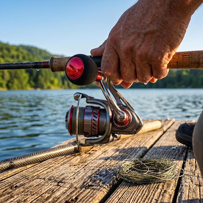 Keenso Spinning Handle Nonslip 2 Reel Replacement Handle Metal Fishing Reel Replacement Parts