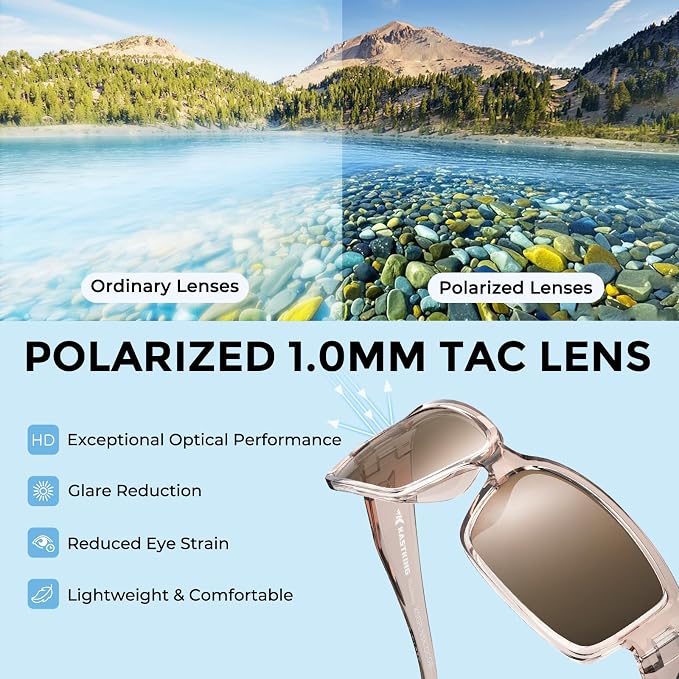 KastKing Skidaway Polarized Sport Sunglasses for Men and Women,Ideal for Driving Fishing Cycling and Running,UV Protection