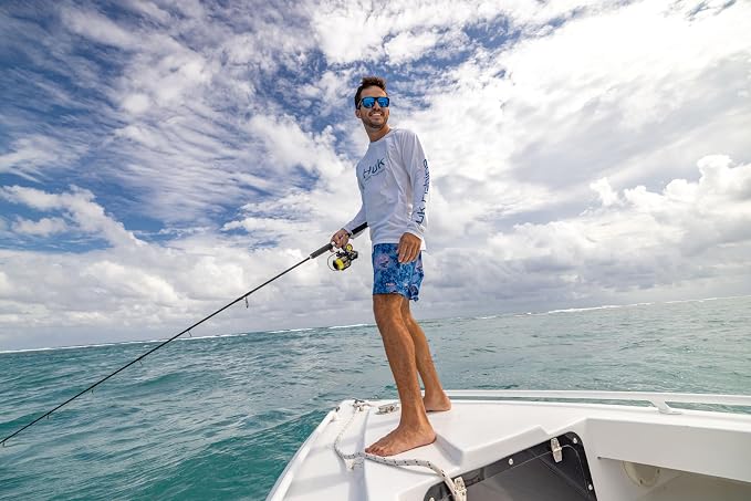 HUK Men's Pursuit Vented Long Sleeve Fishing Shirt (+30 UPF)