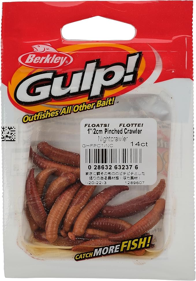 Berkley Gulp! Floating Pinched Crawler Fishing Soft Bait