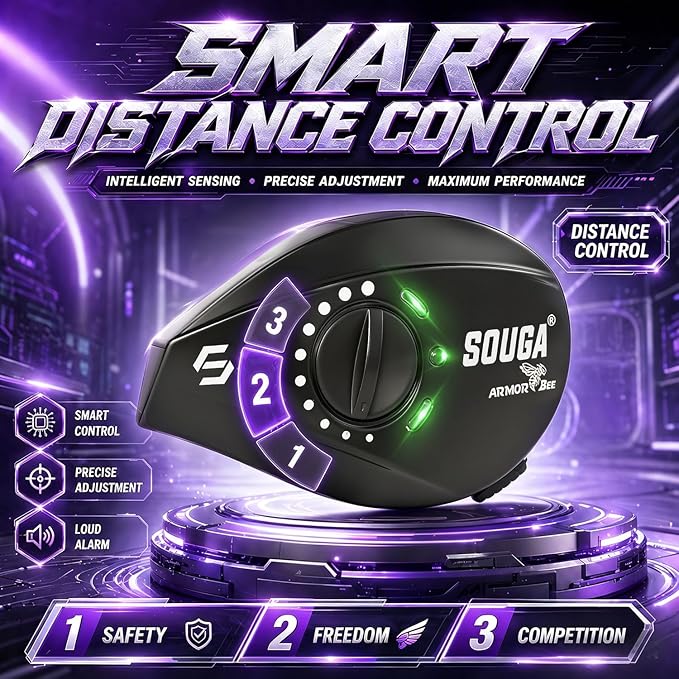 SOUGA Baitcasting Reel, Ultra-Light 184g & Smooth 6+1BB Baitcaster Fishing Reel, Smart Magnetic Anti-Backlash System, 7.1:1 Gear Ratio, Drag Easy Casting for Tournament & Beginner Anglers
