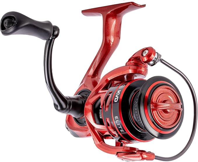 Lew’s KVD Elite Spinning Fishing Reel, 6+1 Bearings