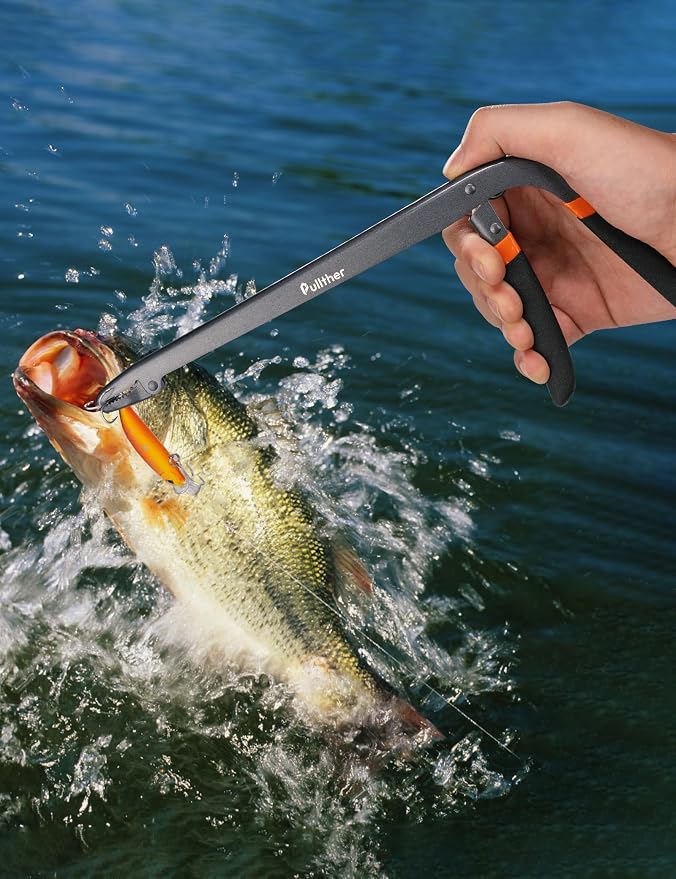 Hook Remover Tool Fishing,Fish Hook Remover Tool Stainless Steel,Fish Dehooker for Saltwater Fishing Gear