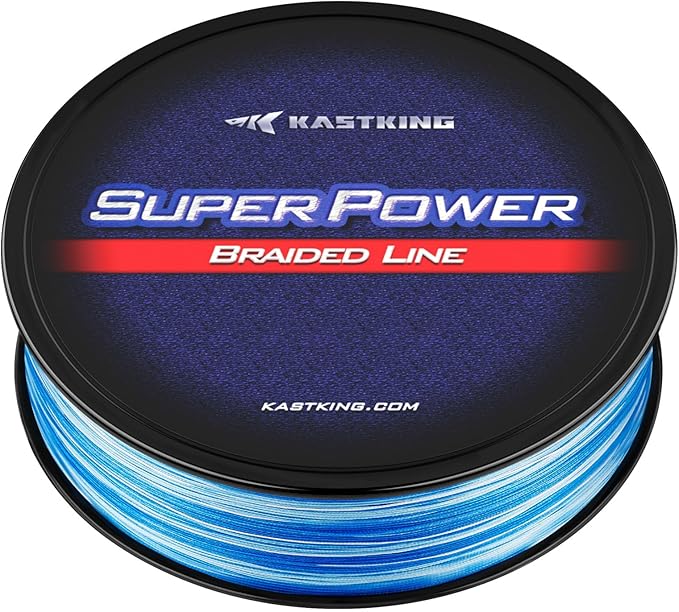KastKing SuperPower Braided Fishing Line - Abrasion Resistant Braided Lines – Incredible Superline – Zero Stretch – Smaller Diameter – A Must-Have!