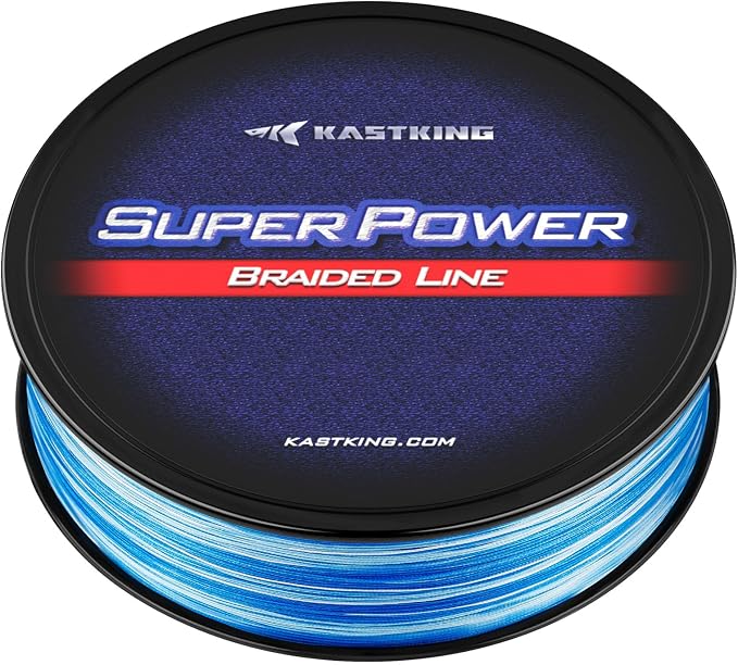 KastKing SuperPower Braided Fishing Line - Abrasion Resistant Braided Lines – Incredible Superline – Zero Stretch – Smaller Diameter – A Must-Have!