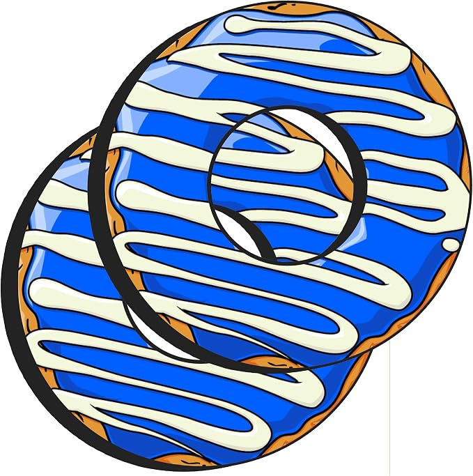 Doughnut Collection - Gripdonuts.com Premium MX BMX Dirt Bike Motorcycle Grip Donuts (13 Variations)
