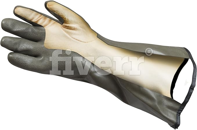 Extreme Cold Weather PVC Coated with Thinsulate Lined Decoy Hunting Gloves, 330, One Size Fits Most