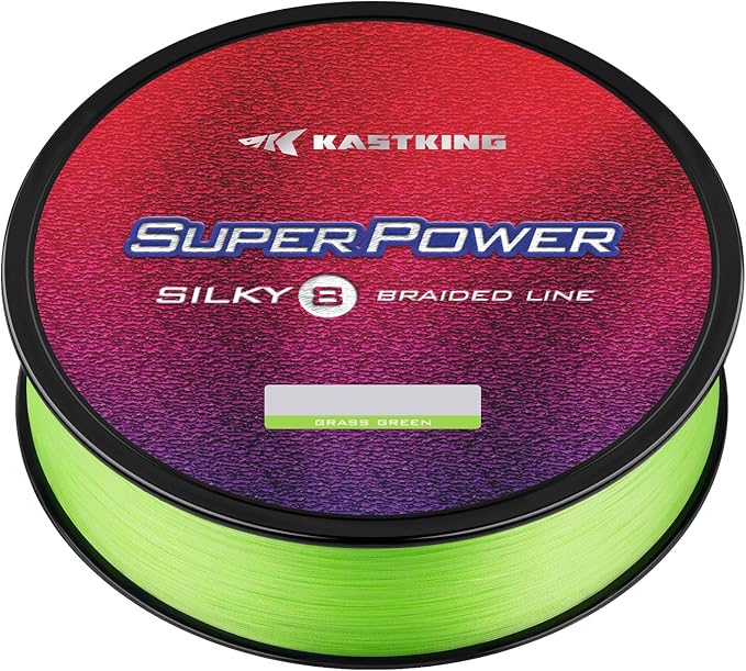 KastKing SuperPower Braided Fishing Line - Abrasion Resistant Braided Lines – Incredible Superline – Zero Stretch – Smaller Diameter – A Must-Have!