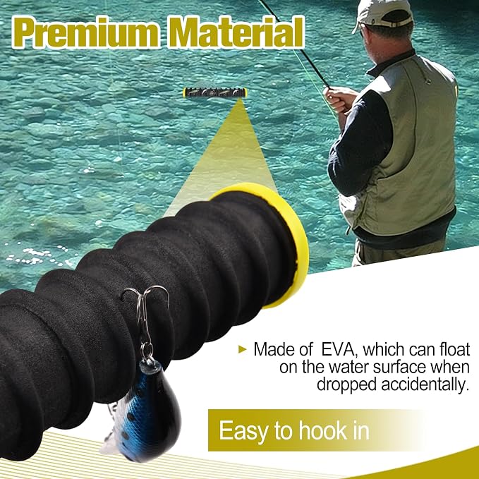 3 Pcs Fishing Line Storage Organizer, Leader Holder with 12 Slots to Keep Your Line Tangle Free for Storing Lines Winding Board Rigs Holder Leader Tray Hook Keeper, with Portable Storage Box