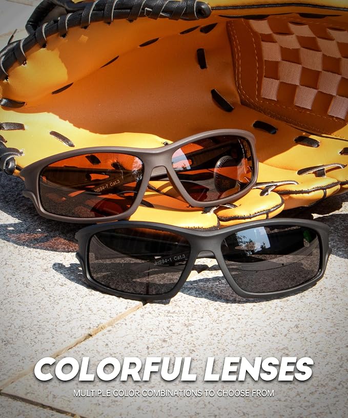 NSSIW Polarized Sunglasses-Men Sports Mens-Sunglasses: Sun Glasses Women Polarized UV400 Protection for Fishing Running Golf