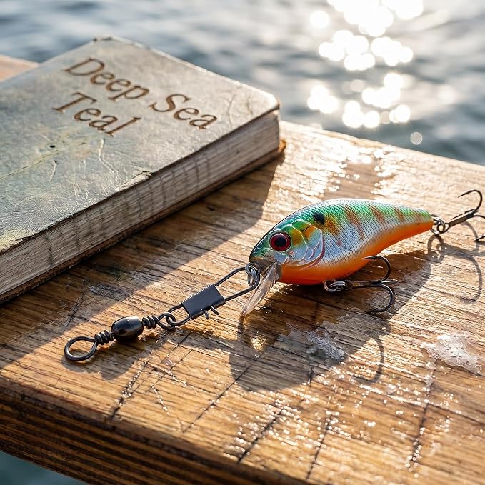 200PCS Barrel Snap Swivel Fishing Accessories, Premium Fishing Gear Equipment with Ball Bearing Swivels Snaps Connector for Quick Connect Fishing Lures