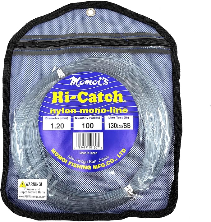 Momoi Hi-Catch Monofilament Leader Coils 100yd