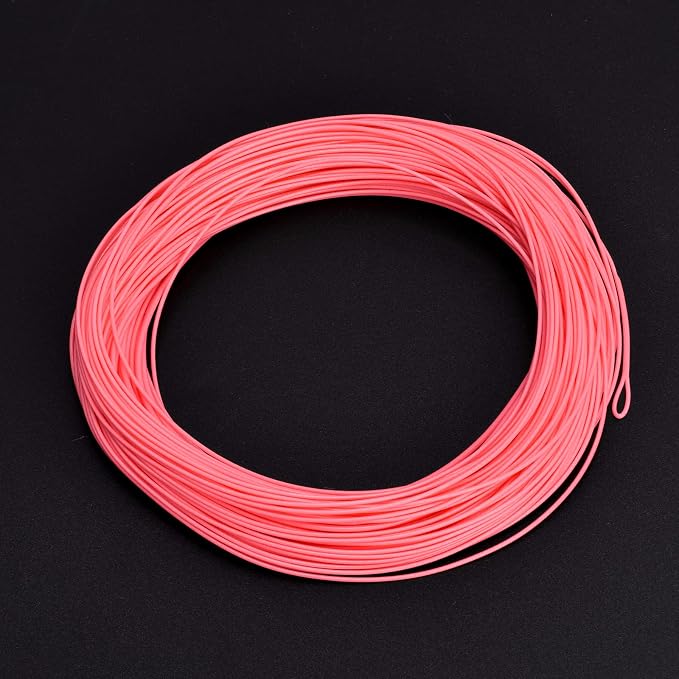 SF Fly Fishing Line Weight Forward Floating Fly Line for Fly Fishing 3wt 4wt 5wt 6wt 7wt 8wt 100FT Double Welded Loops