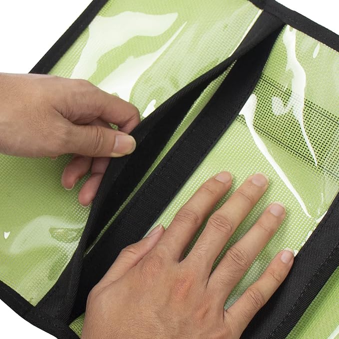 Lure Bag 6 Pocket PVC Protective Cover Durable Fishing Bag Trolling Lure Tackle Box