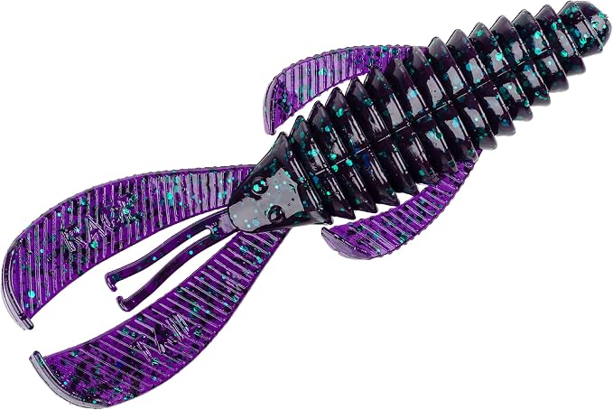 Strike King Rage Bug Fishing Lure, Soft Plastic Grub, Unique Design, Subtle Action