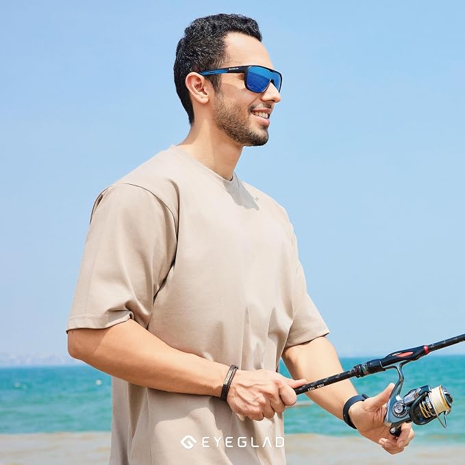 MARS Lifestyle Outdoor Polarized sunglasses UV400 Anti-Seawater Women Men Adult Teenager Running Fishing Sports