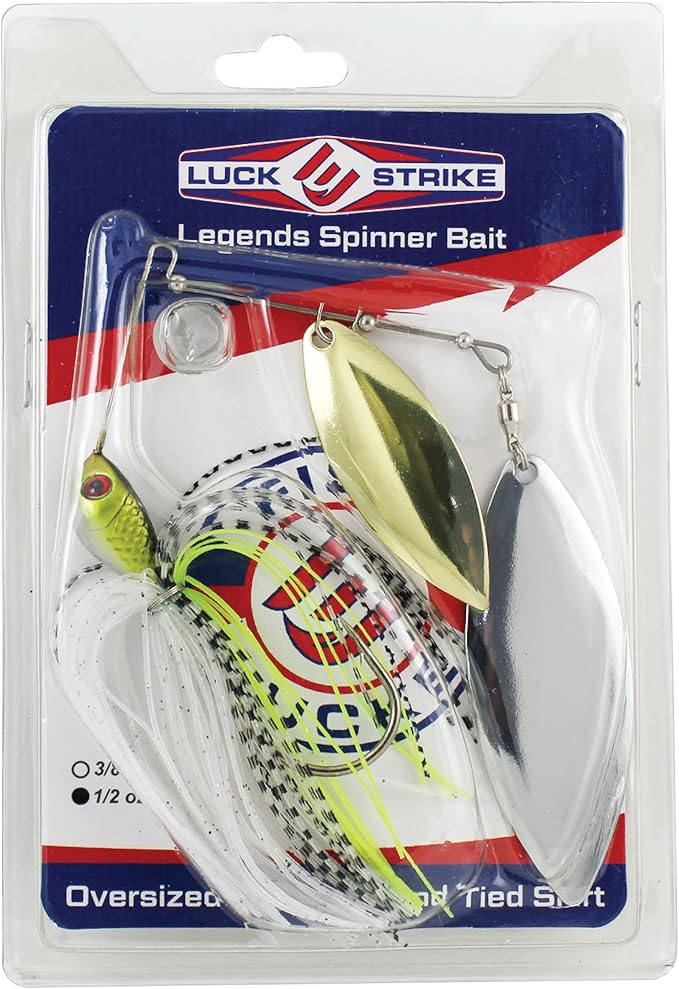 Luck E Strike Jimmy Houston Legends Spinner Bait with Willow Blades