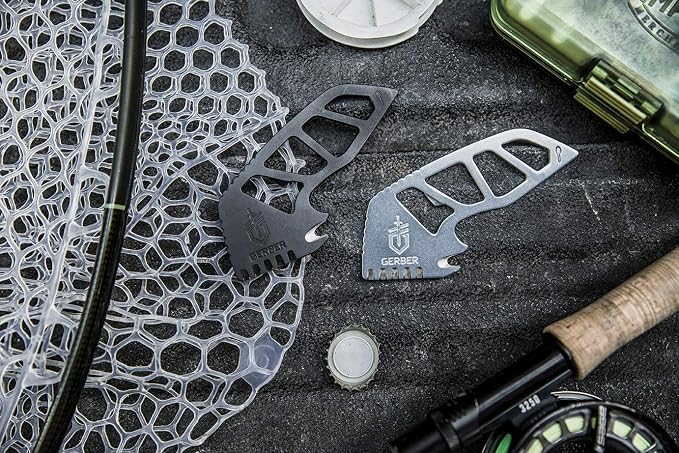 Gerber Gutsy Freshwater Fish Gut Hook Multi-Tool - Silver