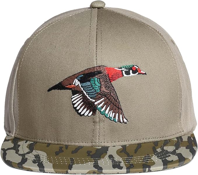 EDTREK Elite Youth Country Hat for Big Kids - Boys Snapback Hat with Flat Brim