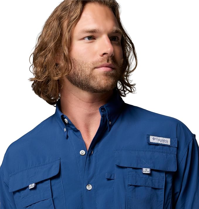 Columbia Men's PFG Bahama II Long Sleeve Fishing Shirt