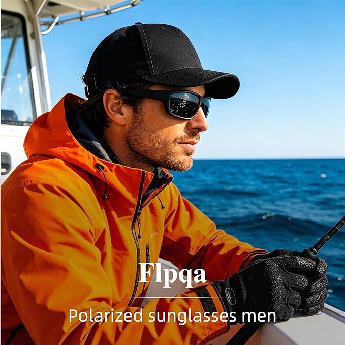 Polarized Sunglasses for Men and Women - Running Glasses UV Protection for Fishing Running Cycling Driving