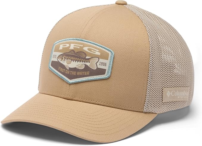 Columbia Unisex Adult PFG Patch Mesh Ball Cap