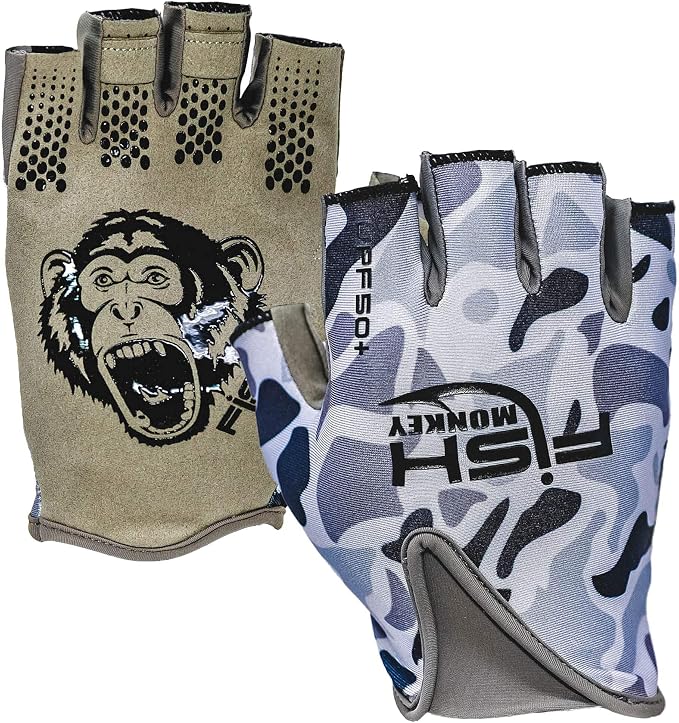 Fish Monkey FM18- Stubby Glove for Fishing