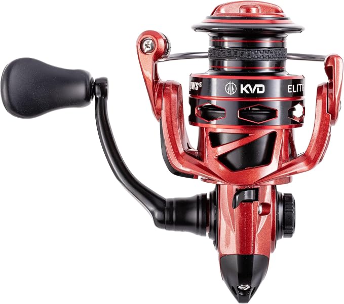Lew’s KVD Elite Spinning Fishing Reel, 6+1 Bearings