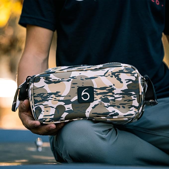 6th Sense Fishing Large Bait Bag – Durable Soft-Sided Storage for Soft Plastics - Perfect for Bass and Crappie Fishing (Inshore - Tropics)