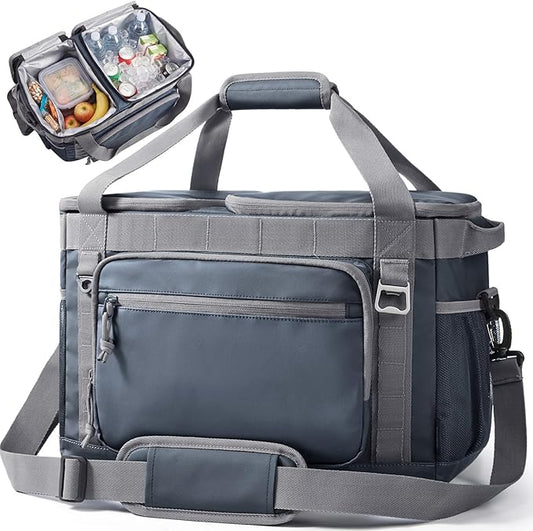 TOURIT Soft Sided Cooler Bag Insulated 30/48/60 Cans, Large Collapsible & Leakproof Ice Chest for Picnic, Beach, Camping, Travel, Sports Fan Coolers