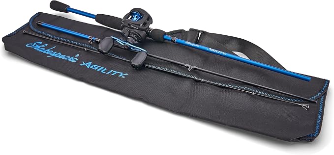 Shakespeare Agility Low Profile Baitcast Rod and Reel Combo