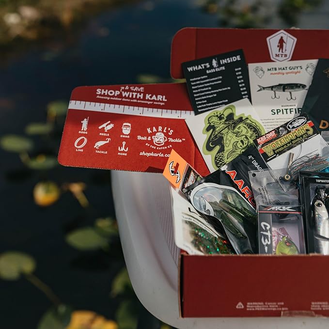 Catch Co Mystery Tackle Box Panfish & Trout Fishing Kit | Trout Fishing | Crappie | Bluegill | Perch | Sunfish | Panfish Fishing