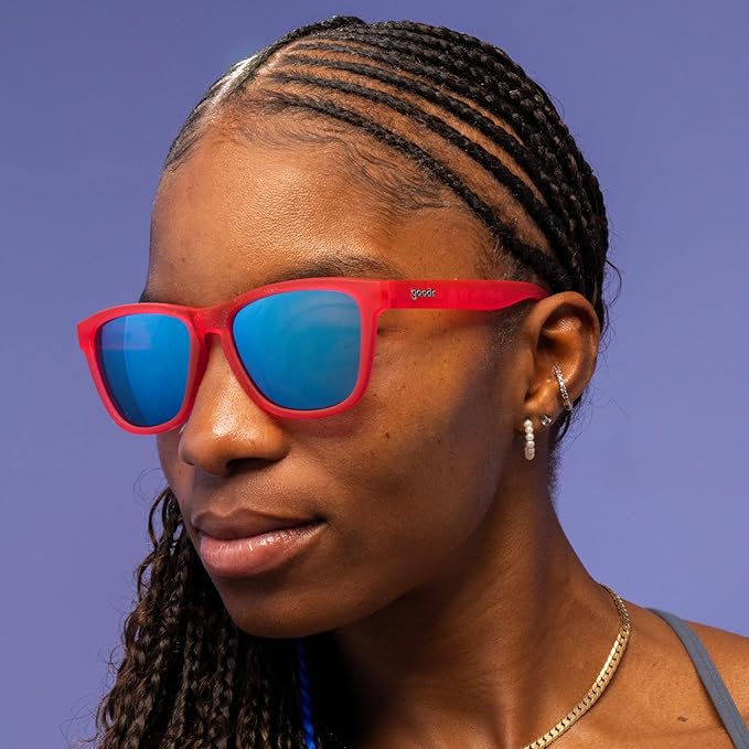 goodr Polarized Sunglasses, Medium Sized (OG), UV400 Protection, No Slip, No Bounce