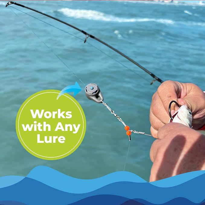 Fishing Knot Tying Tool | Fishing Line to Lure Connector | Protect from Fish Hooks | Tie Fishing Knots Easily | Cool Gadgets for Fishermen | Fishing Lure Accessory for Beginner Anglers