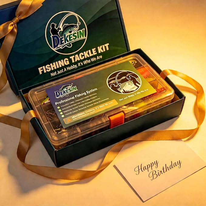 Elite Series Bass Fishing Tackle Kit - Fully Loaded Box, No Junk Fillers - Durable Lightweight Portable Pro Gear for Youth, Teens, Beginners & Kayak - Premium Gift for All Levels