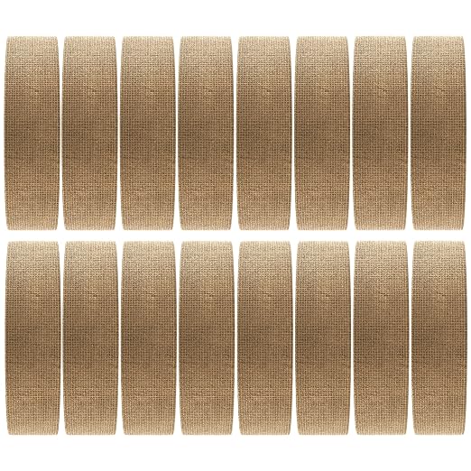 Guard-Tex® Beige Finger Tape 3/4 inch - Self-Adhesive No Residue - 16 Rolls - 90ft Per Roll - 1440ft Total