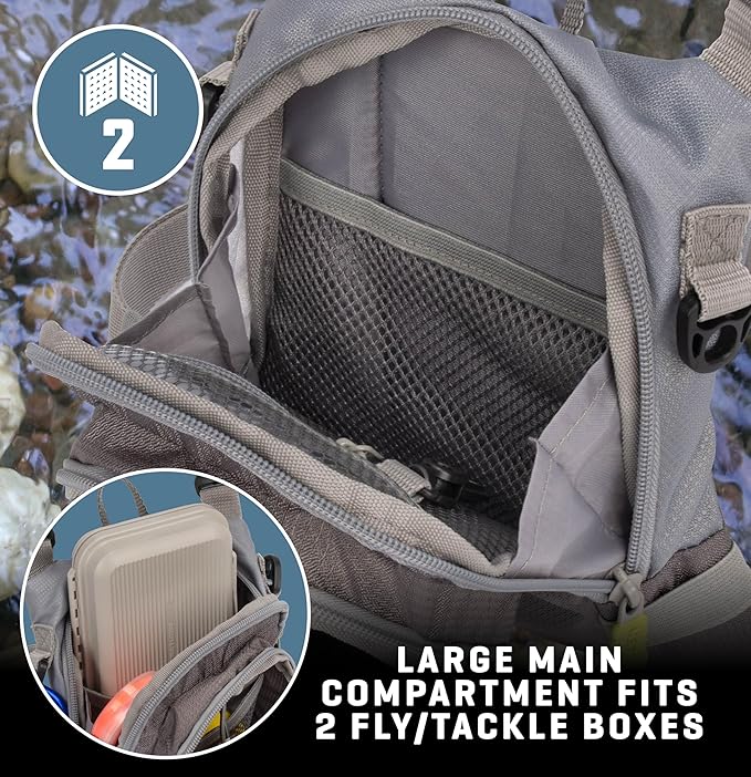 Allen Company Bear Creek Micro Fly Fishing Chest Pack