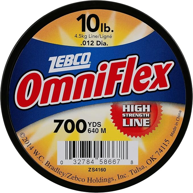 Omniflex Monofilament Fishing Line, Tested