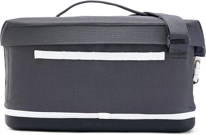 Plano Weekend Softside 3700 Tackle Bag, Cutting-Edge Fishing Tackle Bag, Molded Waterproof Base, Spacious Storage, Die Cut Tool Sleeves, Daisy Chain Attachment Points
