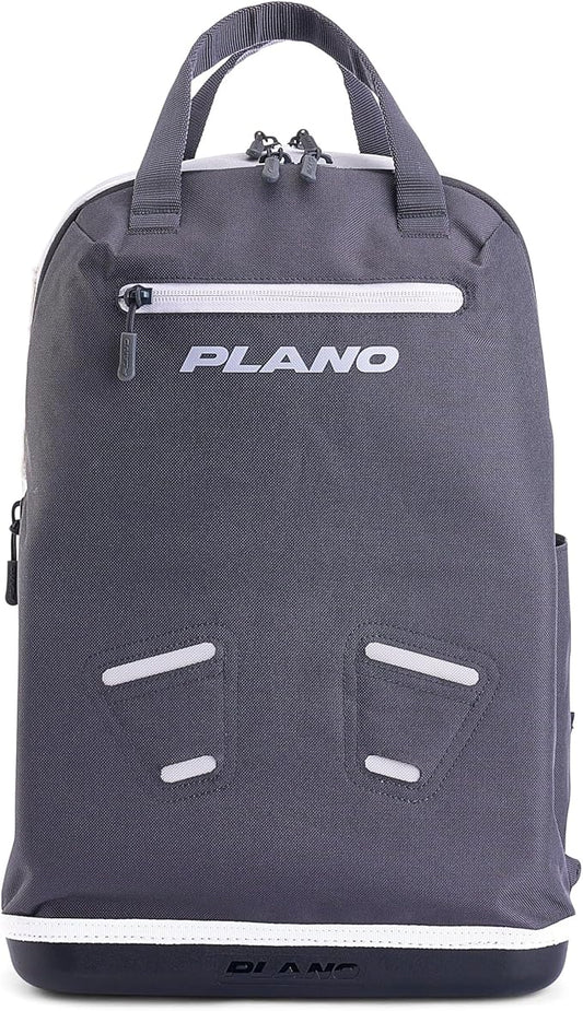 Plano Weekend Softside 3700 Tackle Backpack, Cutting-Edge Fishing Tackle Bag, Molded Waterproof Base, Spacious Storage, Die Cut Tool Sleeves, Daisy Chain Attachment Points