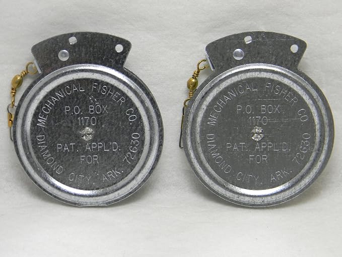 2 Mechanical Fisher's Yo Yo Fishing Reels -Package of 2 YoYos- Yoyo Fish Trap