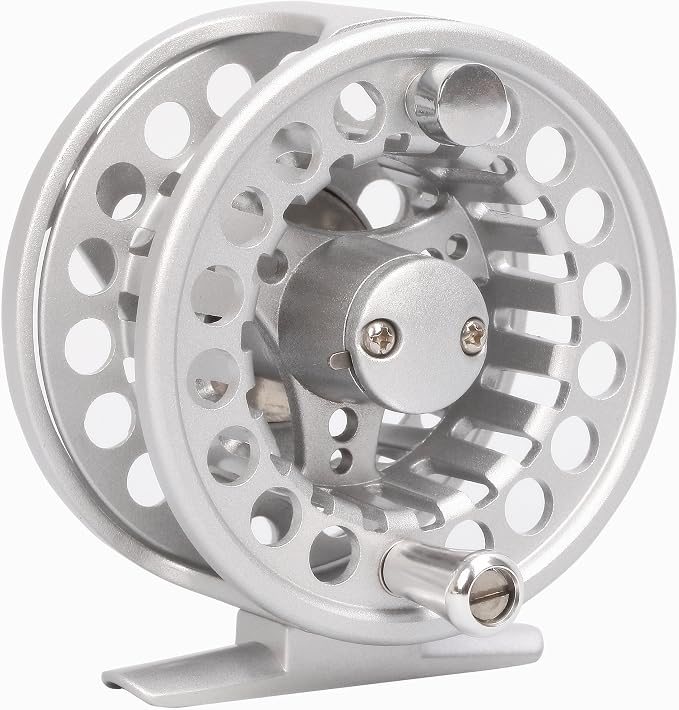 Unbranded Aluminum Fly Fishing Reel Large Arbor 3/4 5/6 7/8 Left and Right Handed Changeable Disc Drag 75mm 85mm 95mm Lake Trout Fishing